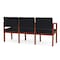 Lesro Lenox 3 Seat Tandem Seating W/ Arms, 65 in W 26 in L 31.5 in H LW3103 - alternate 2